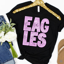 Load image into Gallery viewer, Assorted Faux Filled Embroidery Words Direct To Film (DTF) Transfers