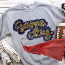 Load image into Gallery viewer, Assorted Faux Sequin and Embroidery GAME DAY Direct To Film (DTF) Transfers
