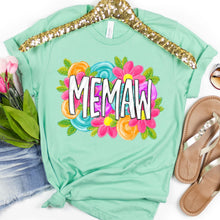 Load image into Gallery viewer, Assorted Florals Mama (and others) Direct To Film (DTF) Transfers
