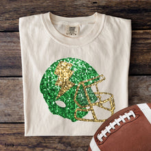 Load image into Gallery viewer, Assorted Faux Sequin Football Helmets Direct To Film (DTF) Transfers