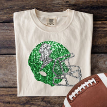 Load image into Gallery viewer, Assorted Faux Sequin Football Helmets Direct To Film (DTF) Transfers