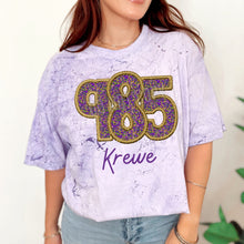 Load image into Gallery viewer, Assorted Glitter Mardi Gras KBD OG Filled Embroidery Direct To Film (DTF) Transfers