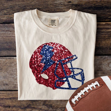 Load image into Gallery viewer, Assorted Faux Sequin Football Helmets Direct To Film (DTF) Transfers