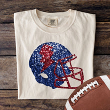 Load image into Gallery viewer, Assorted Faux Sequin Football Helmets Direct To Film (DTF) Transfers