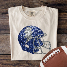Load image into Gallery viewer, Assorted Faux Sequin Football Helmets Direct To Film (DTF) Transfers