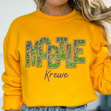 Load image into Gallery viewer, Assorted Bling Blur Mardi Gras KBD OG Filled Embroidery Direct To Film (DTF) Transfers