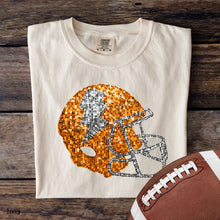 Load image into Gallery viewer, Assorted Faux Sequin Football Helmets Direct To Film (DTF) Transfers