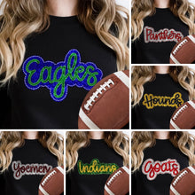 Load image into Gallery viewer, Assorted Faux Sequin and Embroidery Words Direct To Film (DTF) Transfers