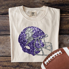 Load image into Gallery viewer, Assorted Faux Sequin Football Helmets Direct To Film (DTF) Transfers