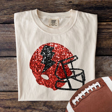 Load image into Gallery viewer, Assorted Faux Sequin Football Helmets Direct To Film (DTF) Transfers