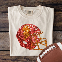Load image into Gallery viewer, Assorted Faux Sequin Football Helmets Direct To Film (DTF) Transfers