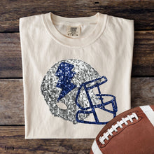 Load image into Gallery viewer, Assorted Faux Sequin Football Helmets Direct To Film (DTF) Transfers