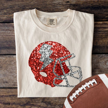 Load image into Gallery viewer, Assorted Faux Sequin Football Helmets Direct To Film (DTF) Transfers