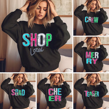 Load image into Gallery viewer, Assorted Bright Tinsel Bling Direct To Film (DTF) Transfers