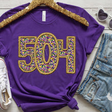 Load image into Gallery viewer, Assorted Flat Shimmer Mardi Gras KBD OG Filled Embroidery Direct To Film (DTF) Transfers