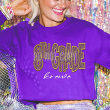 Load image into Gallery viewer, Assorted Glitter Mardi Gras KBD OG Filled Embroidery Direct To Film (DTF) Transfers