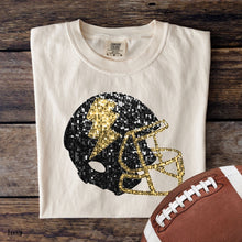 Load image into Gallery viewer, Assorted Faux Sequin Football Helmets Direct To Film (DTF) Transfers
