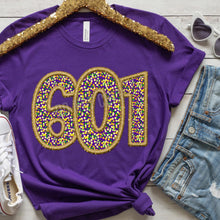 Load image into Gallery viewer, Assorted Flat Shimmer Mardi Gras KBD OG Filled Embroidery Direct To Film (DTF) Transfers