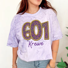 Load image into Gallery viewer, Assorted Glitter Mardi Gras KBD OG Filled Embroidery Direct To Film (DTF) Transfers