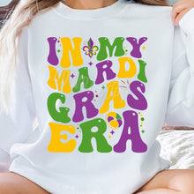 Load image into Gallery viewer, Assorted MARDI GRAS Direct To Film (DTF) Transfers