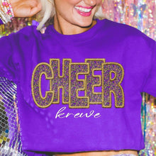 Load image into Gallery viewer, Assorted Glitter Mardi Gras KBD OG Filled Embroidery Direct To Film (DTF) Transfers