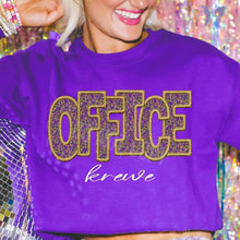 Load image into Gallery viewer, Assorted Glitter Mardi Gras KBD OG Filled Embroidery Direct To Film (DTF) Transfers