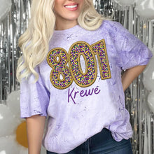 Load image into Gallery viewer, Assorted Flat Shimmer Mardi Gras KBD OG Filled Embroidery Direct To Film (DTF) Transfers