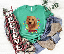 Load image into Gallery viewer, Merry Woofmas Full Color Direct To Film (DTF) Prints
