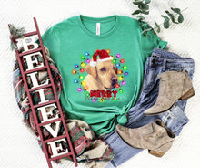 Load image into Gallery viewer, Merry Woofmas Full Color Direct To Film (DTF) Prints
