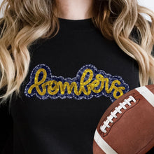 Load image into Gallery viewer, Assorted Faux Sequin and Embroidery Words Direct To Film (DTF) Transfers