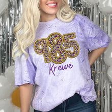 Load image into Gallery viewer, Assorted Flat Shimmer Mardi Gras KBD OG Filled Embroidery Direct To Film (DTF) Transfers