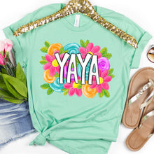 Load image into Gallery viewer, Assorted Florals Mama (and others) Direct To Film (DTF) Transfers