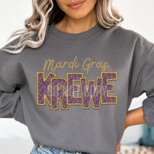Load image into Gallery viewer, Assorted Glitter Mardi Gras KBD OG Filled Embroidery Direct To Film (DTF) Transfers