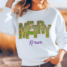 Load image into Gallery viewer, Assorted Bling Blur Mardi Gras KBD OG Filled Embroidery Direct To Film (DTF) Transfers