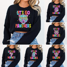 Load image into Gallery viewer, Assorted Let's Go Bright Mascots Direct To Film (DTF) Transfer