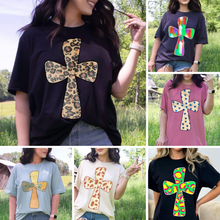 Load image into Gallery viewer, Assorted Hand Drawn Oversized Crosses Direct To Film (DTF) Transfers