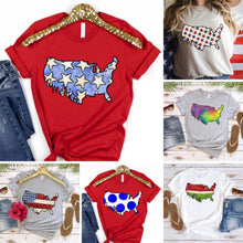 Load image into Gallery viewer, Assorted America Direct To Film (DTF) Transfers