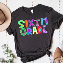 Load image into Gallery viewer, Assorted Bright School Grades & Titles Direct To Film (DTF) Transfers