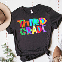 Load image into Gallery viewer, Assorted Bright School Grades & Titles Direct To Film (DTF) Transfers