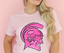 Load image into Gallery viewer, Assorted Pink BCA Glitter Star Eyed Mascots Direct To Film (DTF) Transfers