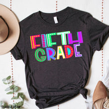 Load image into Gallery viewer, Assorted Bright School Grades & Titles Direct To Film (DTF) Transfers