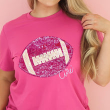 Load image into Gallery viewer, Assorted Faux Sequin and Embroidery Footballs WITHOUT MASCOTS Direct To Film (DTF) Transfers