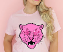 Load image into Gallery viewer, Assorted Pink BCA Glitter Star Eyed Mascots Direct To Film (DTF) Transfers