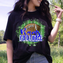 Load image into Gallery viewer, Assorted Leopard or Field Splatter Football Sport Direct To Film (DTF) Transfers