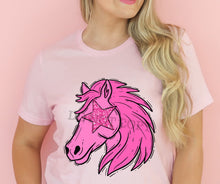 Load image into Gallery viewer, Assorted Pink BCA Glitter Star Eyed Mascots Direct To Film (DTF) Transfers