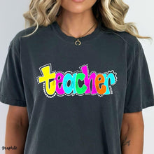 Load image into Gallery viewer, Assorted Funky Bright or Glitter Direct To Film (DTF) Transfers