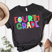 Load image into Gallery viewer, Assorted Bright School Grades & Titles Direct To Film (DTF) Transfers