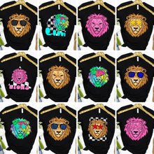 Load image into Gallery viewer, Jazzy Preppy Star Eyed Mascots (with optional Checkerboard Background) Customization