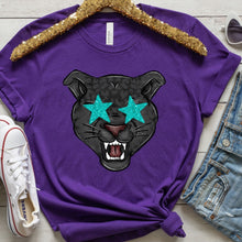 Load image into Gallery viewer, Assorted Glitter Star Eyed Mascots Direct To Film (DTF) Transfers