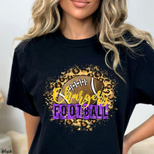 Load image into Gallery viewer, Assorted Leopard or Field Splatter Football Sport Direct To Film (DTF) Transfers